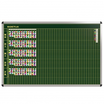 Klassen-Plantafel, 8 Stunden Mo-Fr, für 40 Klassen, 103x177 cm, Klassen-Plantafel, 8 Stunden Mo-Fr, für 40 Klassen, 103x177 cm,